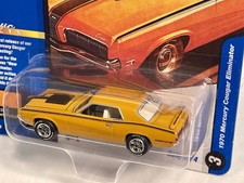 Johnny Lightning Mercury Gold Classic 1970 Cougar Eliminator Gold 164 Die Cast