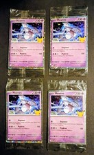 (4) Carta Promo SIGILLATA Pokemon 30° Anniversario Celebrazioni Mewtwo 063/128