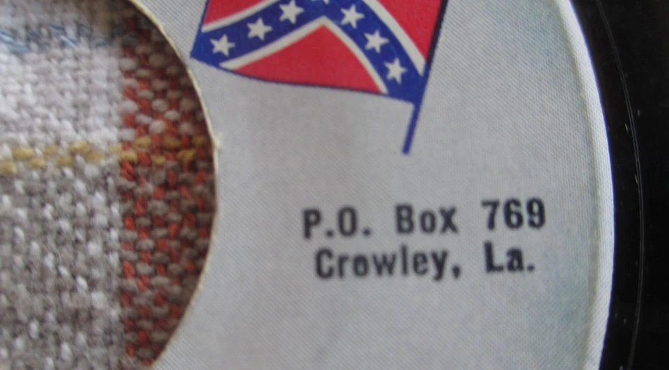 REB REBEL #504 : Johnny Rebel 45 RECORD "Looking for a Handout" / "Kajun" Good Foto 4 de 4