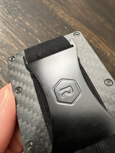 Portefeuille The Ridge Portefeuille Slim Blocage RFID 3K Cash Strap Fibre de Carbone OCCASION ! - Photo 6 sur 7