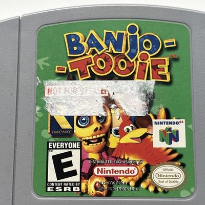 Banjo Tooie Not For Resale NFR Nintendo 64 N64 Authentic Store