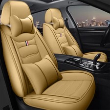 For Bmw Car Seat Covers 5 Seats Full Set Leather Front Rear Cushion Protectors For Bmw Car Seat Covers 5 Seats Full Set Leather Front Rear Cushion Protectors