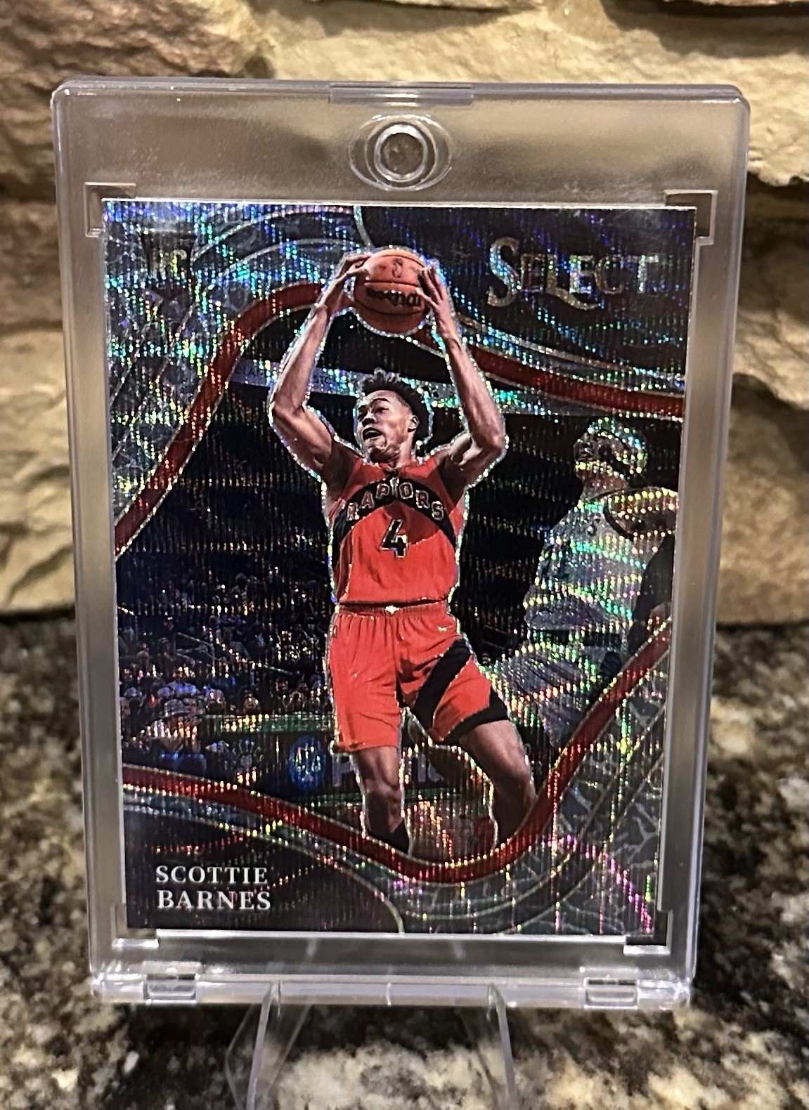 2021-22 Panini Select Courtside Scottie Barnes #223 Elephant Prizm (RC)
