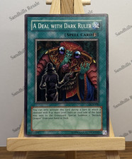 Yugioh A Deal With Dark Ruler * DCR-030 * Konami * 1996