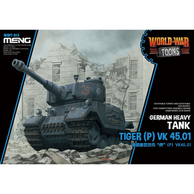 MENG Model WWT-015 Snap-Kit German Heavy Tank Tiger (P) VK 45.01