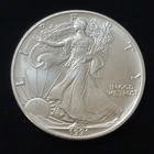 1991 American Silver Eagle Dollar $1 Uncirculated Or Better 1 Troy Oz