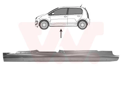 VAN WEZEL Seitenschweller links passend für VW UP 121 122 BL1 BL2 UP! 123 - Bild 1 von 1