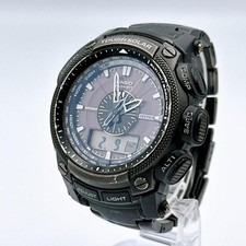 Casio Pro Trek PRW-5000YT Solar Men's Watch PRW-5000YT, working well