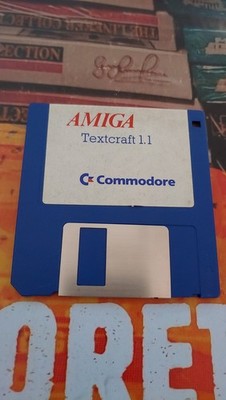 Textcraft 1.1 (1986) Commodore Amiga (Disk) 500 works 16-bit classic