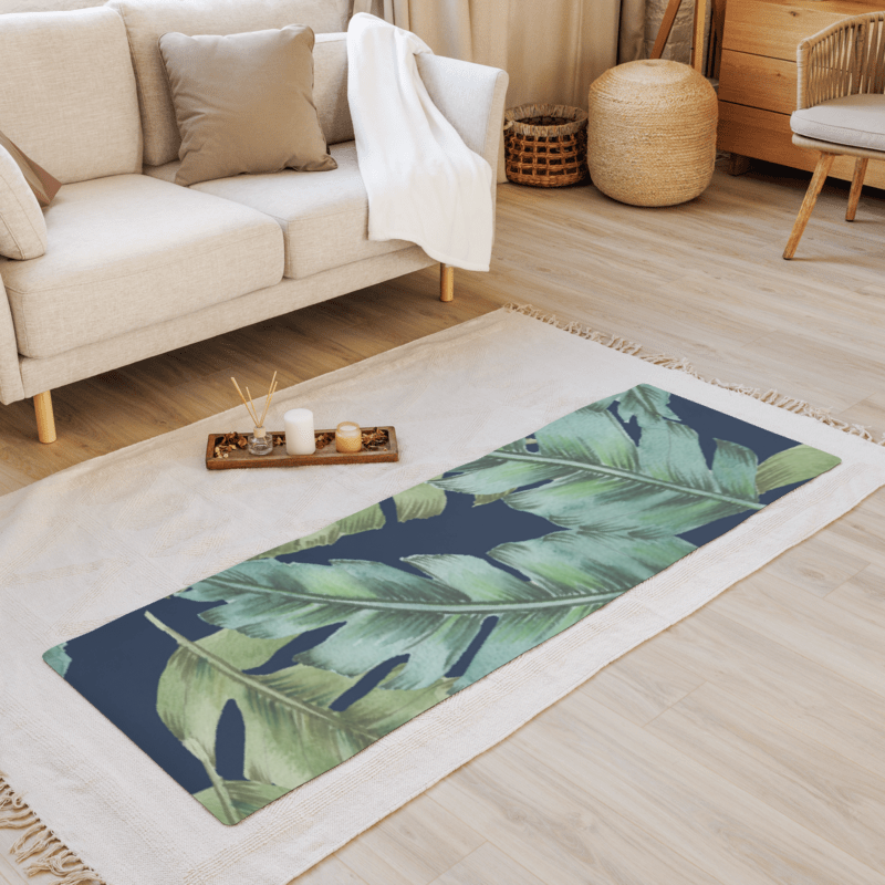 Handmade Rubber Meditation Yoga Mat for Yoga Enthusiasts