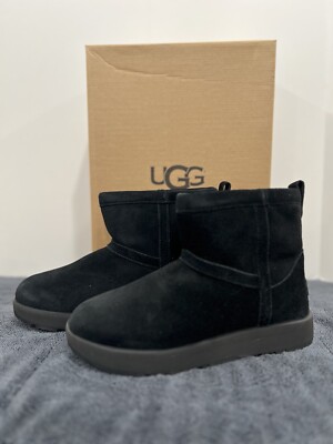New UGG Classic Mini Boots Waterproof Suede Women's Size