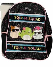 Squishmallows Splatter 17" Backpack with Laptop Sleeve, School Book Bag