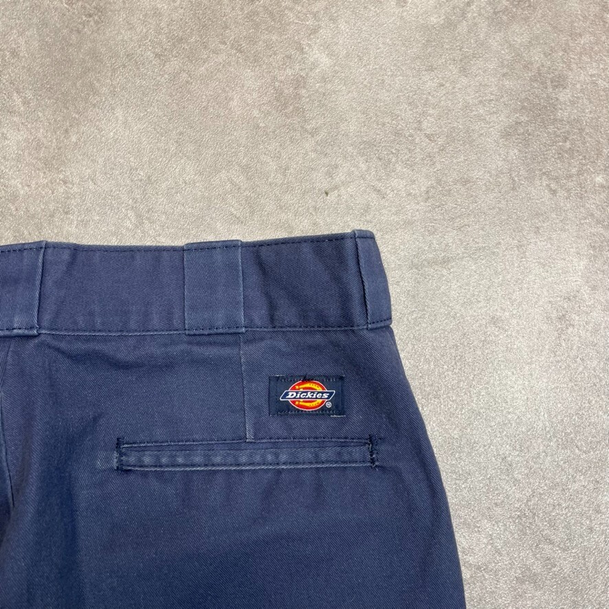 Dickies Canvas Trousers Mens 32" Carpenter Workwear Utility Pants, Blue image 7