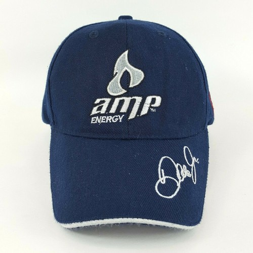 Y2K Dale Earnhardt Jr Amp Energy Drink Snapback NASCAR Hat Baseball Cap Retro