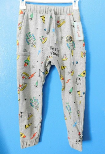Jack Kids Med 8-10 Grey Sweatpants 