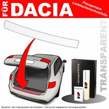 Lackschutzfolie Ladekantenschutz für Dacia Logan MCV (II) ab 2013 Transparent