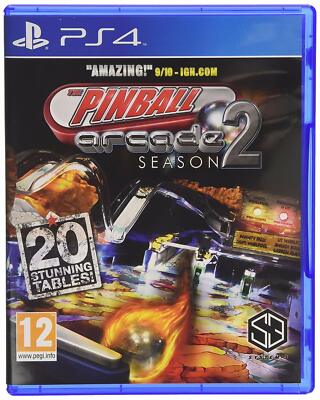 The Pinball Arcade Season 2 Ps4 (Sony PlayStation 4) Neuware 