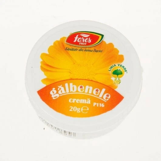 Fares Marigold Cream Calendula Galbenele Skin Care 20g