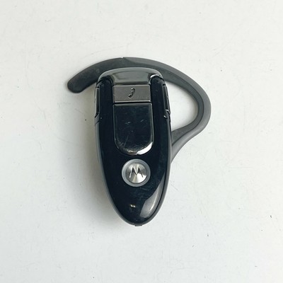 Motorola H500 Black Bluetooth Wireless Blue LED Light 3-way Calling Headset  4521256144332 | eBay