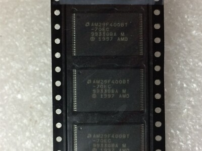 AM29F400BT-70EC AMD NOR Flash Parallel 5V 4M-bit 70ns 48-Pin TSOP 4 PIECES