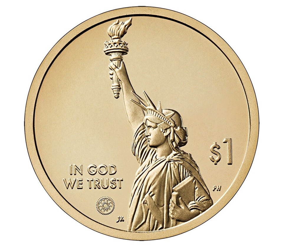 USA American Innovation Dollar - Indiana 2023 D Unz. - Wesermünze