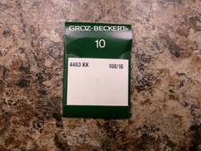 50 SIZE 100/16 GROZ-BECKERT 4463KK INDUSTRIAL SEWING MACHINE NEEDLES A494