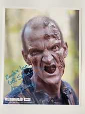 MIKE MUNDY In Person Signed Autograph 20x25cm The Walking Dead
