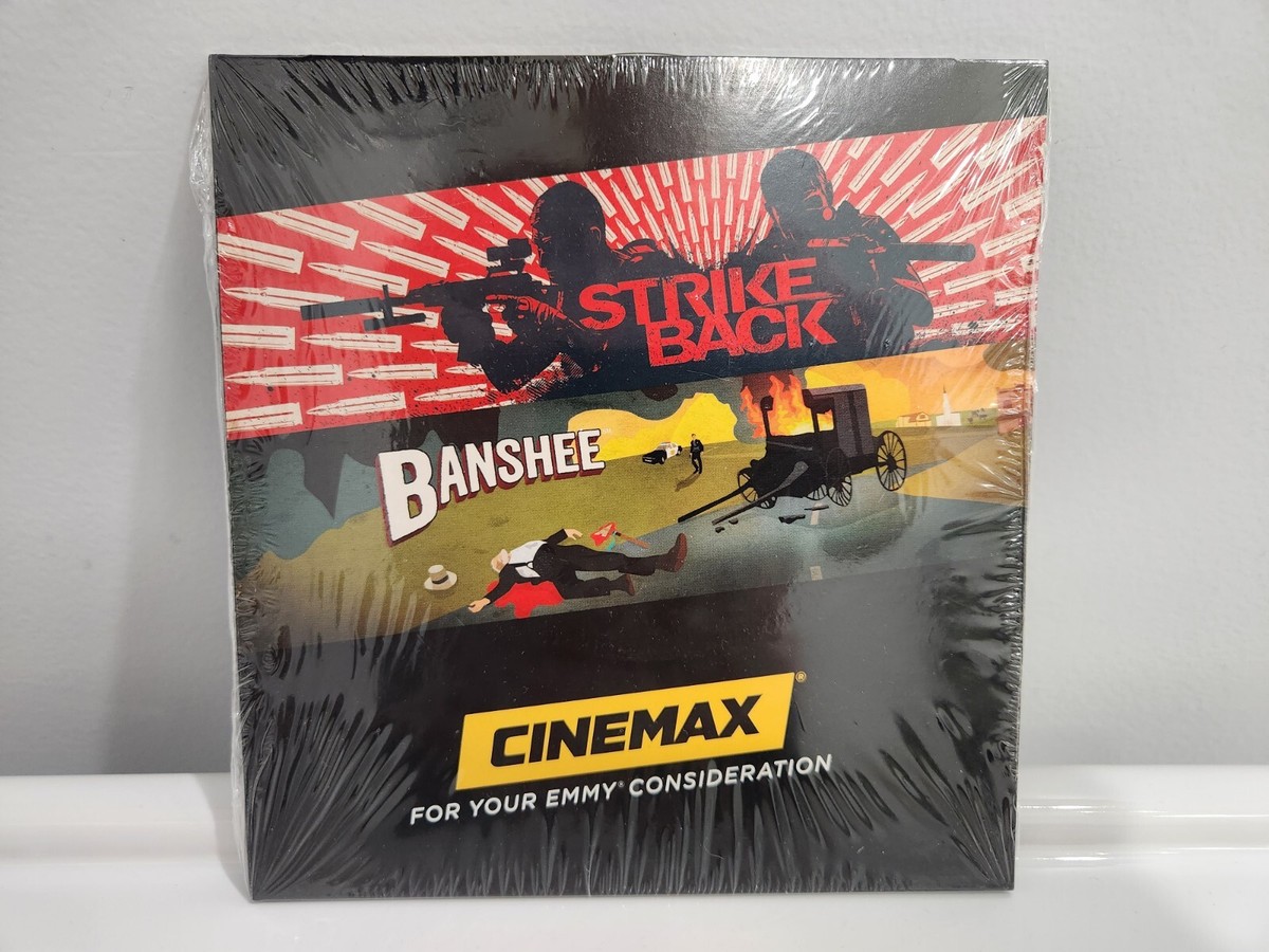 STRIKE BACK & BANSHEE DVD 4 EPISODES CINEMAX 2014 EMMY FYC PROMO NEW SEALED STRIKE BACK & BANSHEE DVD 4 EPISODES CINEMAX 2014 EMMY FYC PROMO NEW SEALED