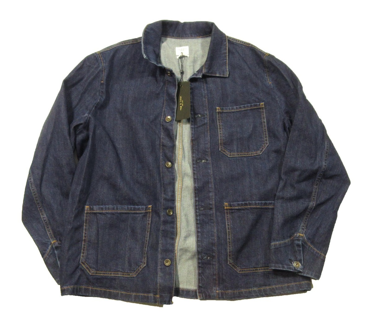 Definitive Jean Jacket Rag And Bone Rag Bone Men's Indigo Blue