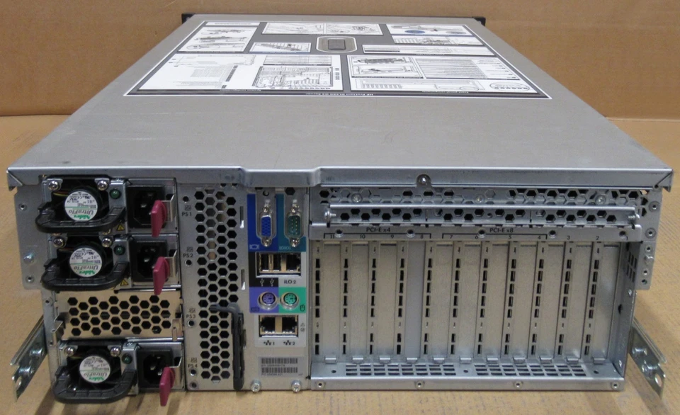 HP ProLiant DL580 G5 2x Xeon Quad Core E7320 2.4GHz 1.3TB 4GB RAM Rack Server - Image 2 of 3