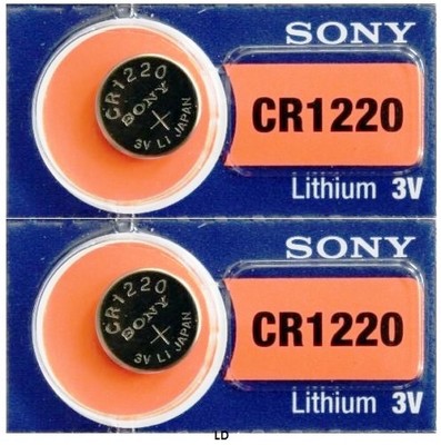 CR 1220 SONY / MURATA LITHIUM BATTERIES (2 piece) 3V Watch Authorized US Seller 
