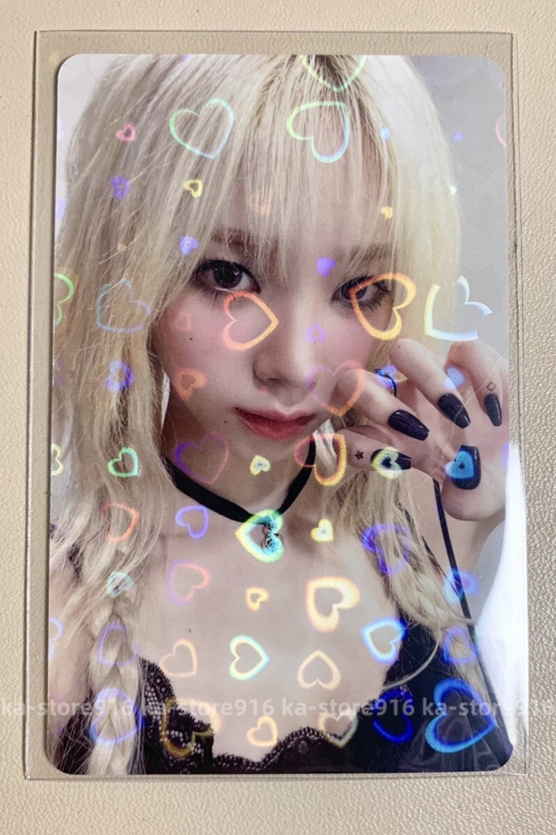 aespa KARINA トレカ③ Aespa KARINA MY WORLD 3TH MINI KMS KMSTATION POB CHINESE BACK