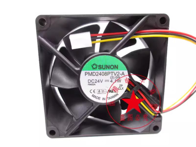 1PC SUNON 8025 PMD2408PTV2-A 8CM inverter cooling fan 24V 4.1W