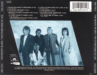 THE MOODY BLUES - THE OTHER SIDE OF LIFE NEW CD