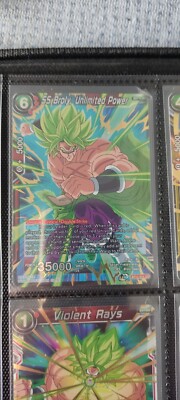 Dragon Ball Super!! SS Broly, Unlimited Power BT11-014! Super Rare! NM! EN