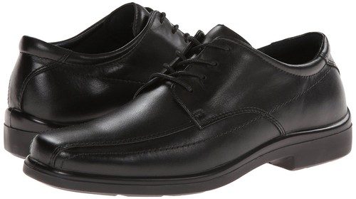 H10864 Venture Black Leather Oxford | eBay