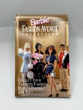 1996 Mattel Fashion Avenue Barbie Pamphlet Catalog 0007-1295 FA1