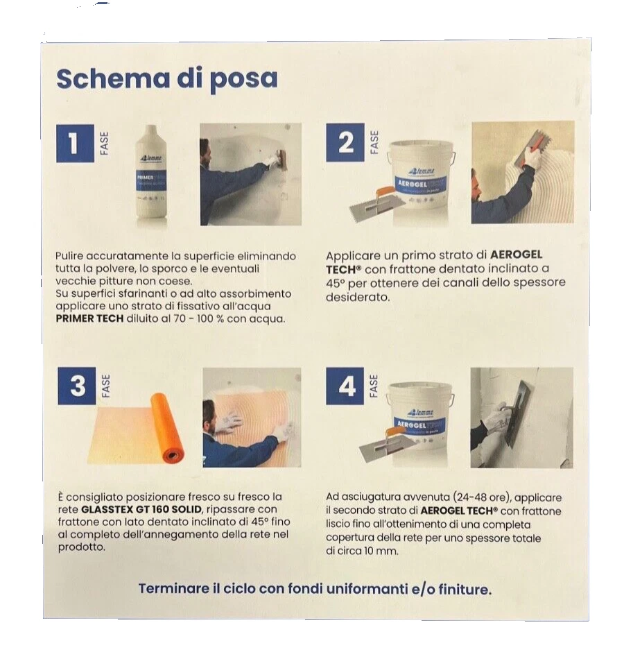 Recubrimiento térmico térmico AEROGEL TECH - Cubo de 15 litros