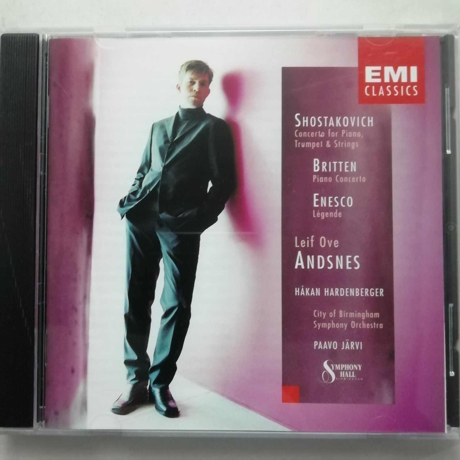 Shostakovich: Piano Concerto etc. / Andsnes / Järvi / EMI CD CDC 5 56760 2