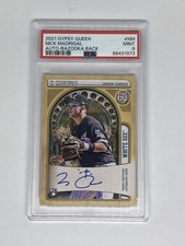 2021 Topps Gypsy Queen -  Bazooka Back Nick Madrigal (RC) Auto 1/25 Cubs PSA 9