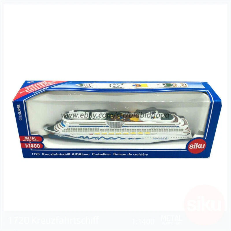 1:1400 Crucero AIDAluna Cruiseliner Diecast Model Ships colección juguete Foto 2 de 4