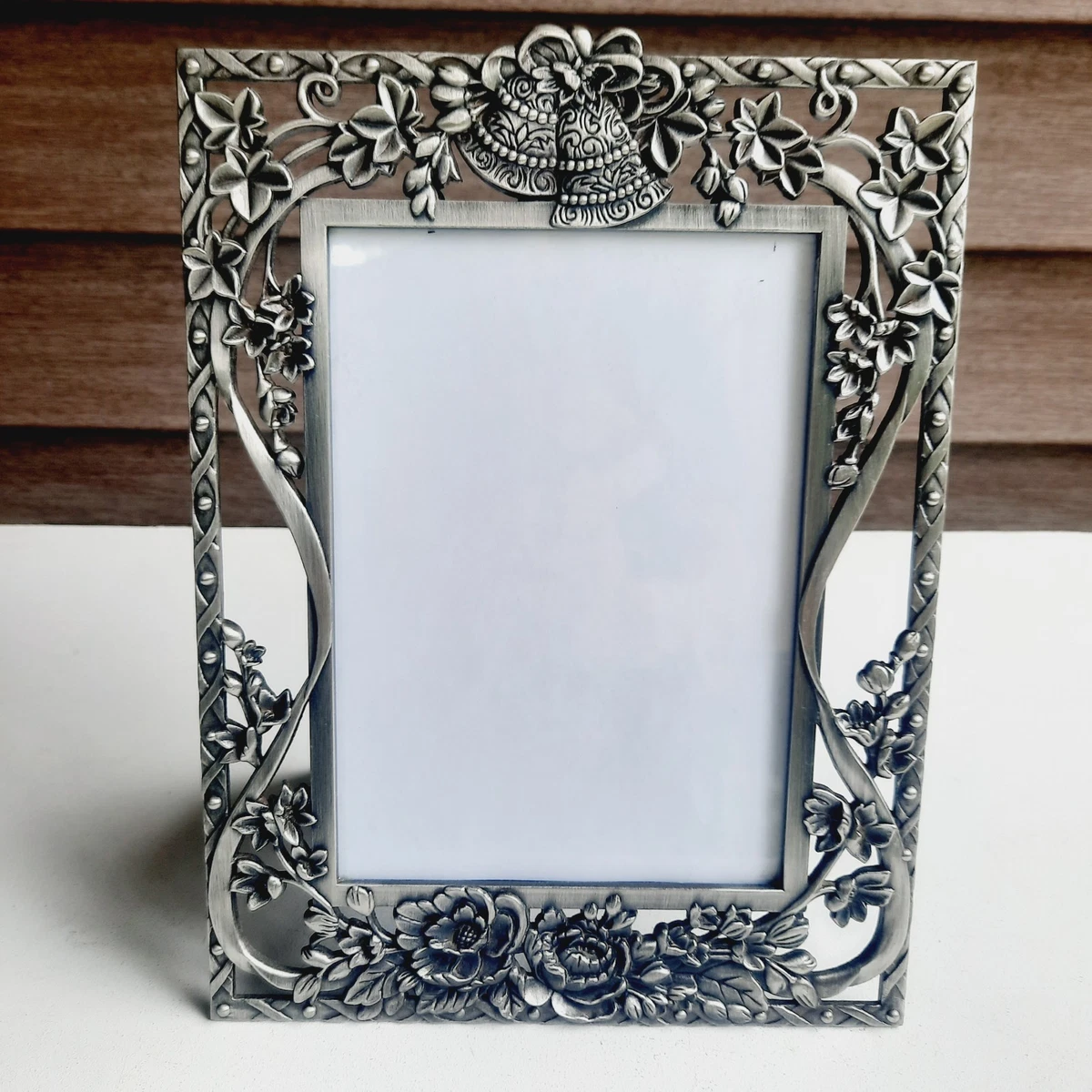 Baroque/Rococo Rectangle Silver Picture Frames for sale | eBay