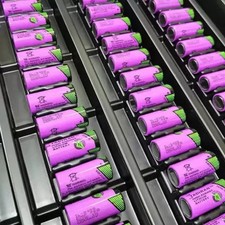 100PCS TL-5955 battery for Tadiran TL-5955/S 3.6V 2/3 AA 1.5 Ah Lithium Battery