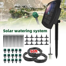 Drip Irrigation System Garden Plant Self Watering Micro Sprinkler Kit 15 Plants