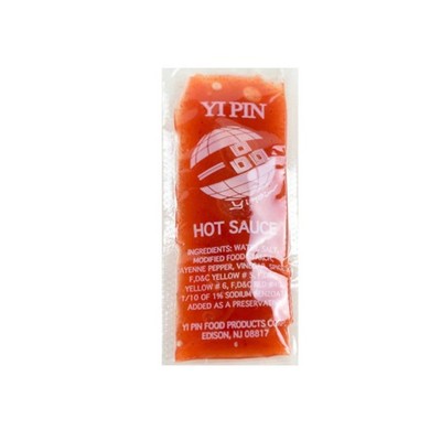 [400 Pack] Yi Pin Chinese Hot Sauce, 8 Grams Per Packet No MSG Gluten Free