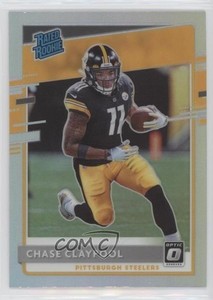 2020 Panini Donruss Optic Rated Rookies Holo Prizm Chase Claypool #177 Rookie RC