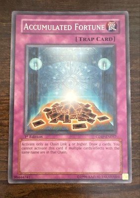 Accumulated Fortune CDIP-EN057 Cyberdark Impact 1st Edition