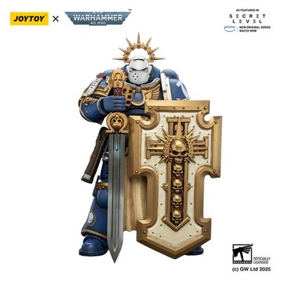 JOYTOY Action FigureUltramarines Levantus Powerschwert Sturmschild Bolzenpistole