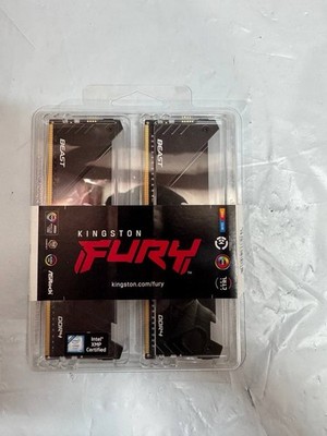 Kingston Fury Beast RGB 32GB (2 x 16GB) DDR4 3200MHz CL16 Gaming RAM kit