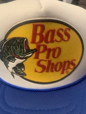 Vintage Bass Pro Shops Trucker Hat National Headquarters Mesh Back  Snapback Cap